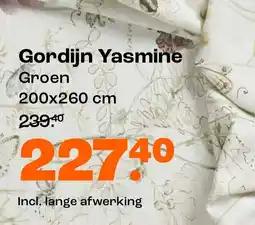 Kwantum Gordijn Yasmine aanbieding