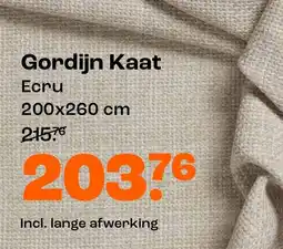 Kwantum Gordijn Kaat aanbieding