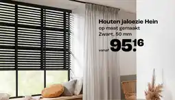 Kwantum Houten jaloezie Hein aanbieding
