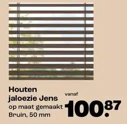 Kwantum Houten jaloezie Jens aanbieding