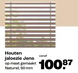 Kwantum Houten jaloezie Jens aanbieding