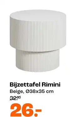 Kwantum Bijzettafel Rimini aanbieding