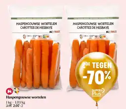 Delhaize Haspengouwse wortelen aanbieding