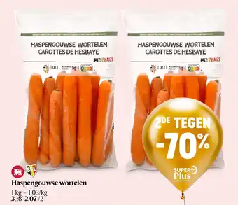 Delhaize Haspengouwse wortelen aanbieding