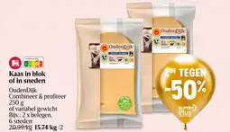 Delhaize Kaas in blok of in sneden aanbieding