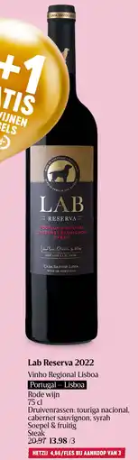Delhaize Lab Reserva 2022 aanbieding
