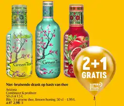 Delhaize Niet-bruisende drank op basis van thee aanbieding