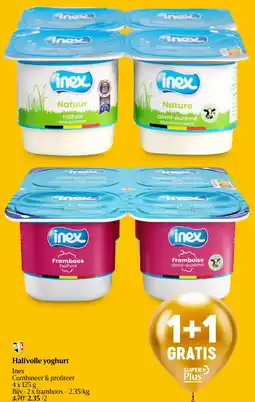 Delhaize Halfvolle yoghurt aanbieding