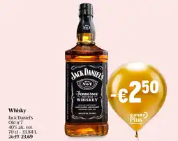 Delhaize Whisky aanbieding