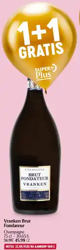 Delhaize Vranken Brut Fondateur aanbieding