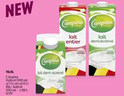 Delhaize Melk aanbieding