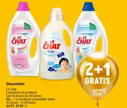 Delhaize Wasmiddel aanbieding
