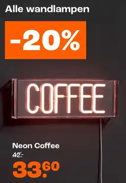 Kwantum Neon Coffee aanbieding