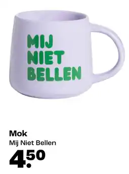 Kwantum Mok Mij Niet Bellen aanbieding