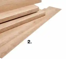 Kwantum Stootbord Callery Naturel eiken aanbieding