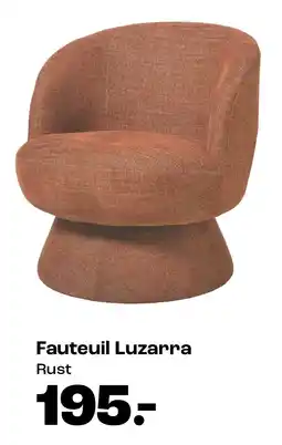 Kwantum Fauteuil Luzarra Rust aanbieding