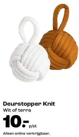 Kwantum Deurstopper Knit aanbieding