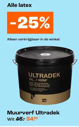 Kwantum Muurverf Ultradek aanbieding