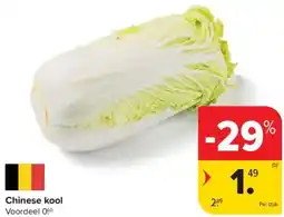 Carrefour Market Chinese kool aanbieding
