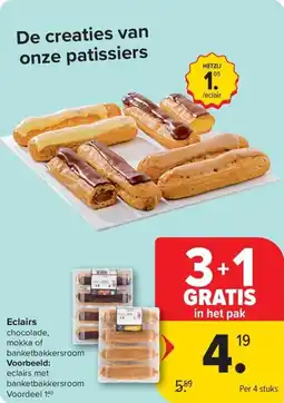 Carrefour Market Eclairs aanbieding
