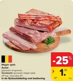 Carrefour Market Mager spek Aubel aanbieding