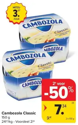 Carrefour Market Cambozola Classic aanbieding