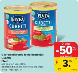 Carrefour Market Gearomatiseerde tomatenblokjes Cubetti aanbieding