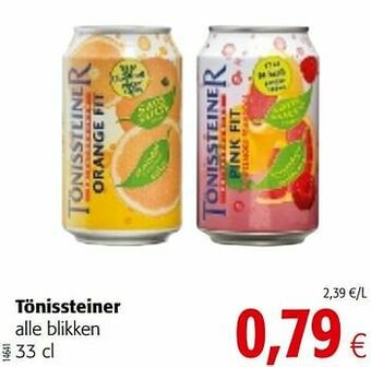 Colruyt Tönissteiner alle blikken aanbieding