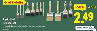 Lidl ParksideⓇ Penseelset aanbieding