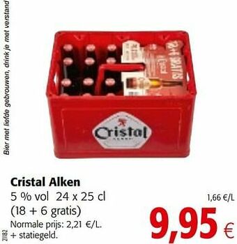 Colruyt Cristal alken aanbieding