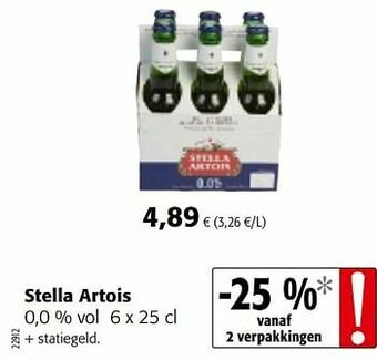 Colruyt Stella artois aanbieding