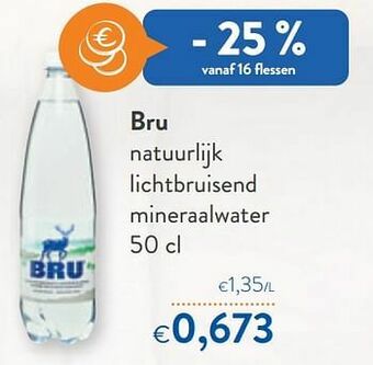 OKay Bru natuurlijk lichtbruisend mineraalwater aanbieding