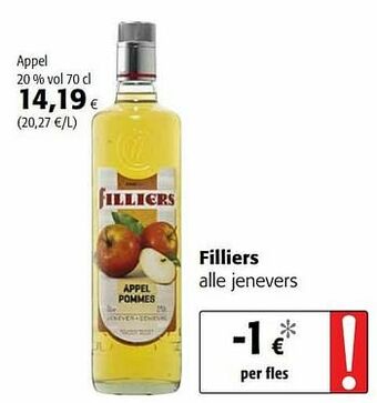 Colruyt Filliers appel aanbieding