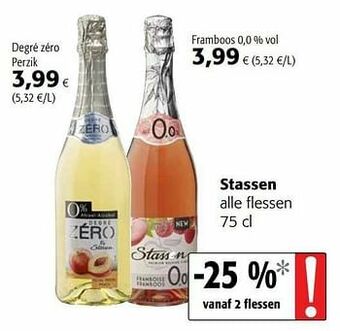 Colruyt Stassen alle flessen aanbieding