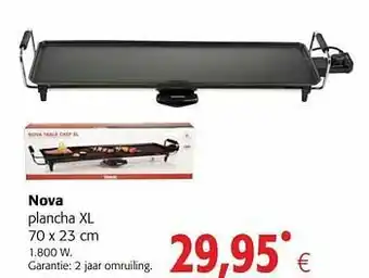 Nova plancha xl