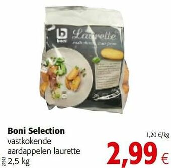 Colruyt Boni selection vastkokende aardappelen laurette aanbieding