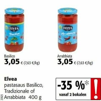 Elvea pastasaus basilico, tradizionale of arrabbiata
