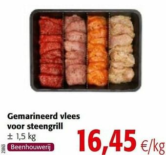 Colruyt Gemarineerd vlees voor steengrill aanbieding