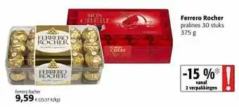 Ferrero rocher pralines
