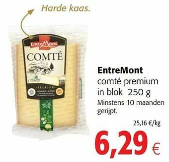 Colruyt Entremont comté premium aanbieding