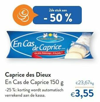 Caprice des dieux en cas de caprice