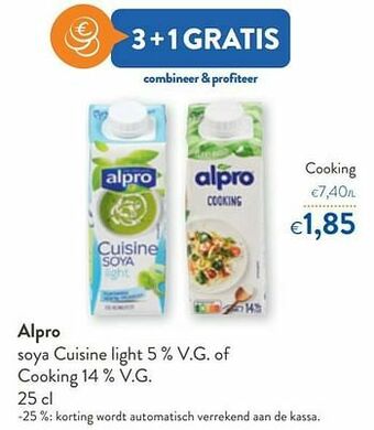 OKay Alpro cooking aanbieding