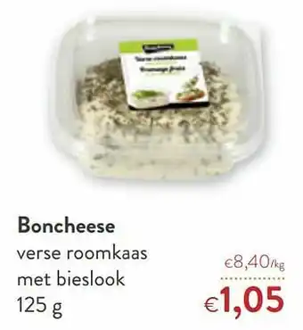 OKay Boncheese verse roomkaas met bieslook aanbieding