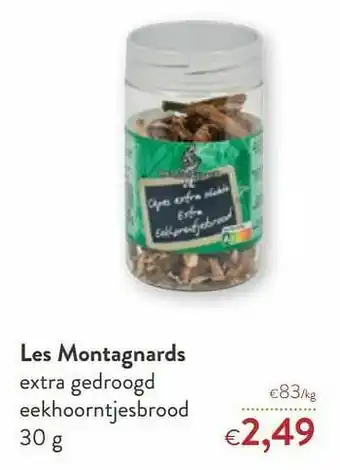 Les montagnards extra gedroogd eekhoorntjesbrood