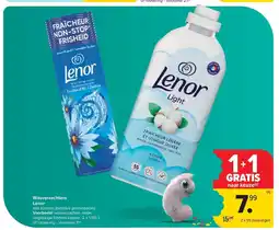 Carrefour Market Wasverzachters Lenor aanbieding
