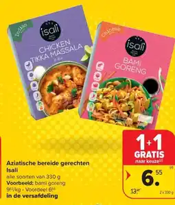 Carrefour Market Aziatische bereide gerechten Isali aanbieding
