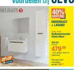 Cevo Onderkast + lavabo aanbieding