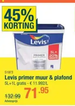 Cevo Levis primer muur & plafond aanbieding