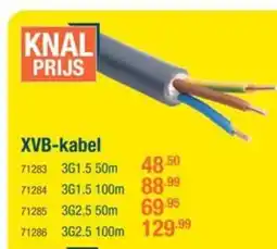 Cevo XVB-kabel aanbieding