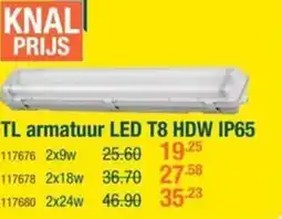 Cevo TL armatuur Led T8 Hdw Ip65 aanbieding